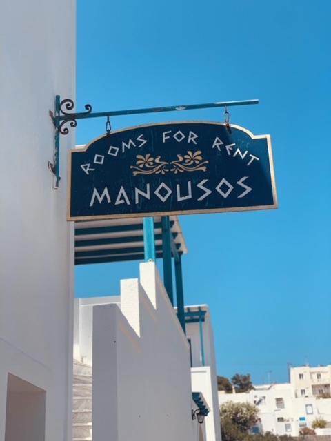 Manousos Rooms Adamantas Exterior photo