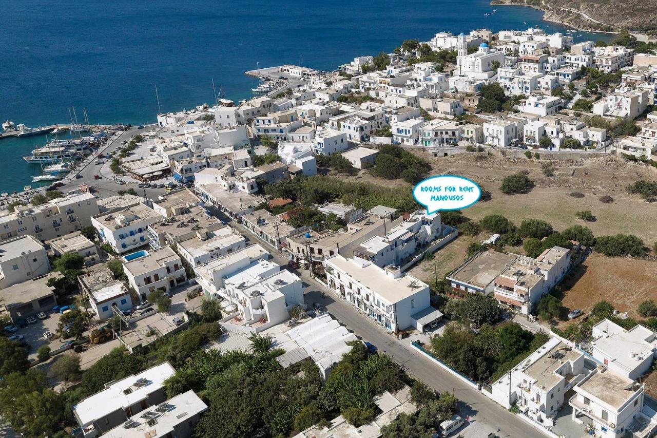 Manousos Rooms Adamantas Exterior photo